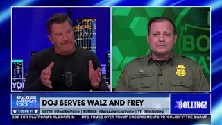 DOJ SERVES WALZ AND FREY