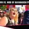 Charlie Kirk Vs. MOB Of Kavanaugh Protesters!