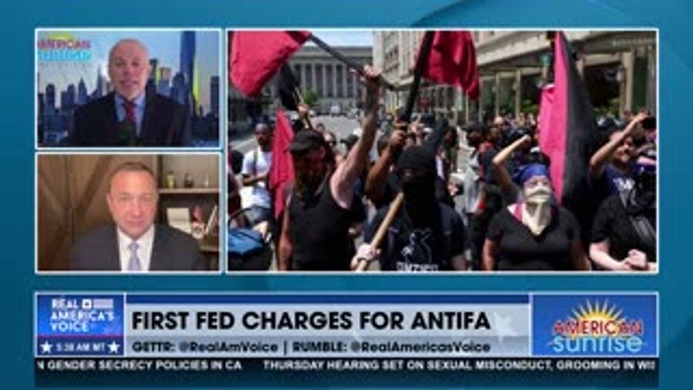 FIRST FED CHARGES FOR ANTIFA