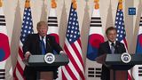 President Trump Participates in a Joint Press Conference with President Moon