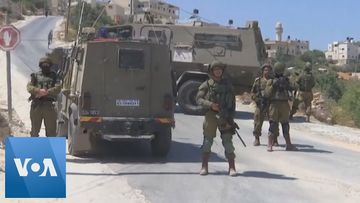 Israeli Troops Search West Bank After Killing of Soldier