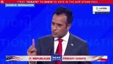 Vivek G Ramaswamy says he has the strongest pro-Israel position on the stage