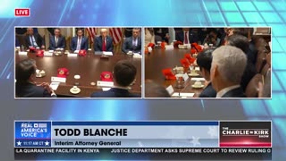 DAG TODD BLANCHE PROVIDES AN UPDATE ON PROSECUTING FRAUD
