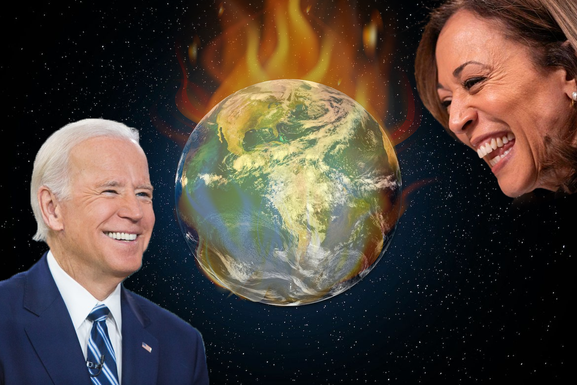 THE WORLD IS ON FIRE THANKS TO BIDEN AND HARRIS - Real America's Voice News