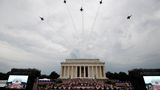 Independence Day Celebration Brings Out Trump Supporters and Skeptics