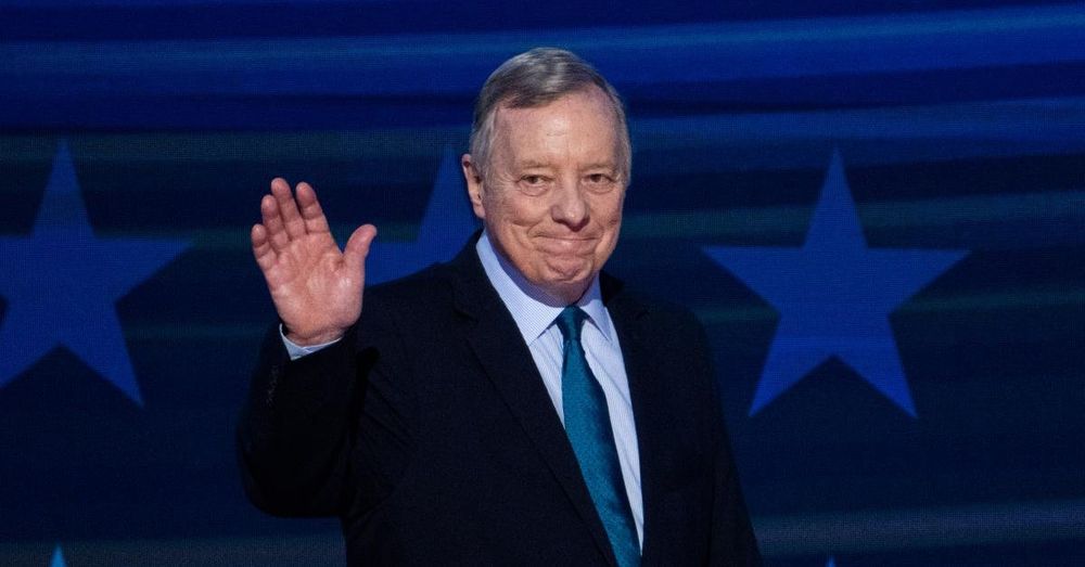 Durbin discussed plans to not run again with Gov Pritzker and Lt Gov Stratton before announcing