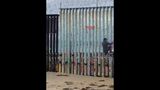 #OscarElBlue showing us the new security at Playas de Tijuana border