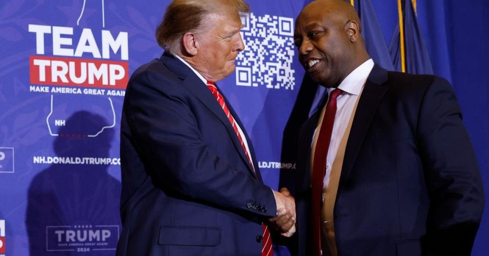 GOP Sen. Tim Scott announces bid for chair of NRSC