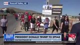 LONG LINES IN ARIZONA FOR THE TRUMP RALLY!