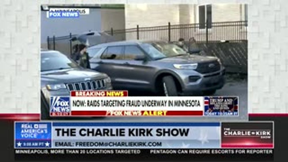 BREAKING: DOJ RAIDS HAPPENING IN MINNESOTA