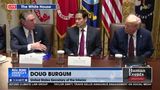 SEC. BURGUM UPDATES CABINET