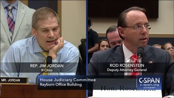 Full exchange between Rep. Jim Jordan and Deputy Attorney General Rod Rosenstein (C-SPAN)