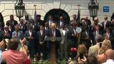 President Trump Welcomes the 2016 NCAA Football National Champions: The Clemson Tigers