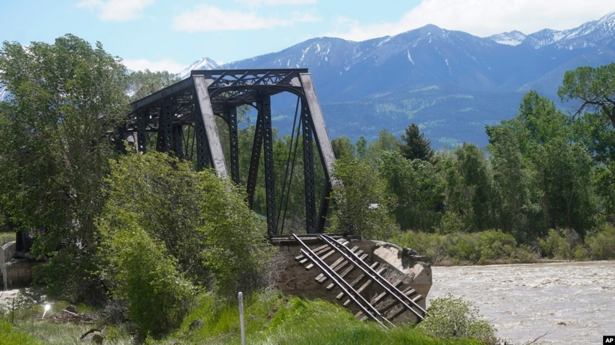 Floods Leave Yellowstone Landscape 'Dramatically Changed'