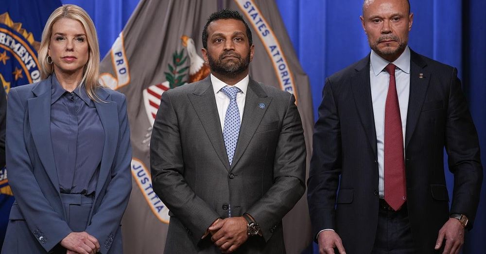 Patel praises 'best partner' Bongino as FBI deputy director looks to depart bureau next month
