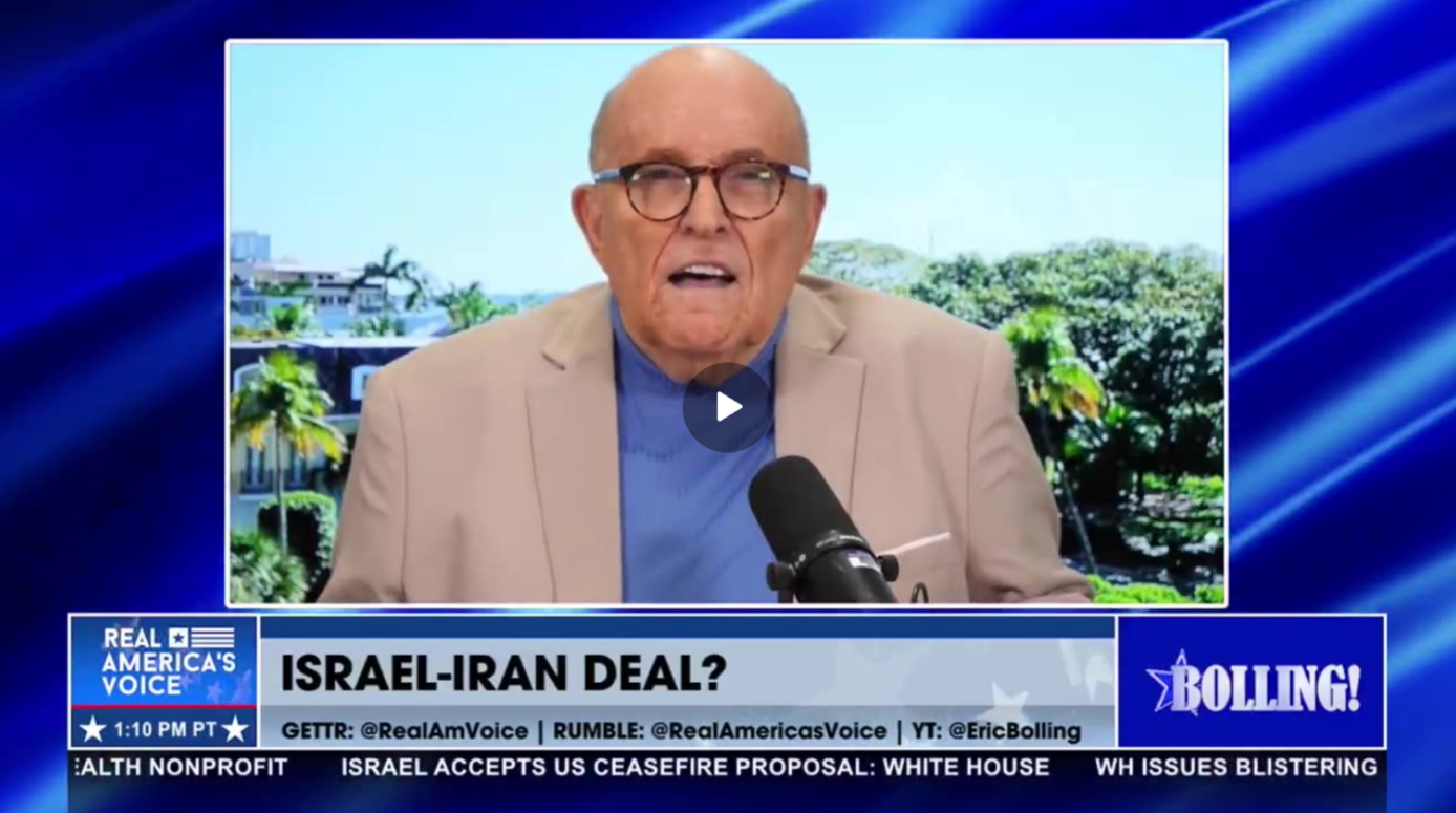 RUDY GIULIANI’S IRAN PREDICTION