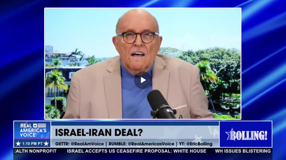 RUDY GIULIANI’S IRAN PREDICTION