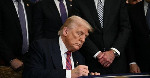 Trump signs cryptocurrency GENIUS Act into law, jokes 'it was named after me'