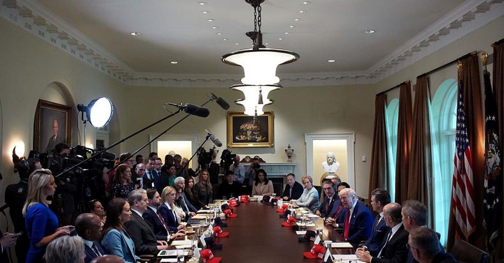 Watch Live: Trump holds Cabinet meeting