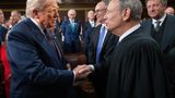 Trump doubles down on deportation argument after rebuke by Chief Justice Roberts