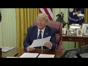 President Trump Signs an Executive Order