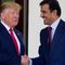 Donald Trump Greets Qatari Emir at the White House