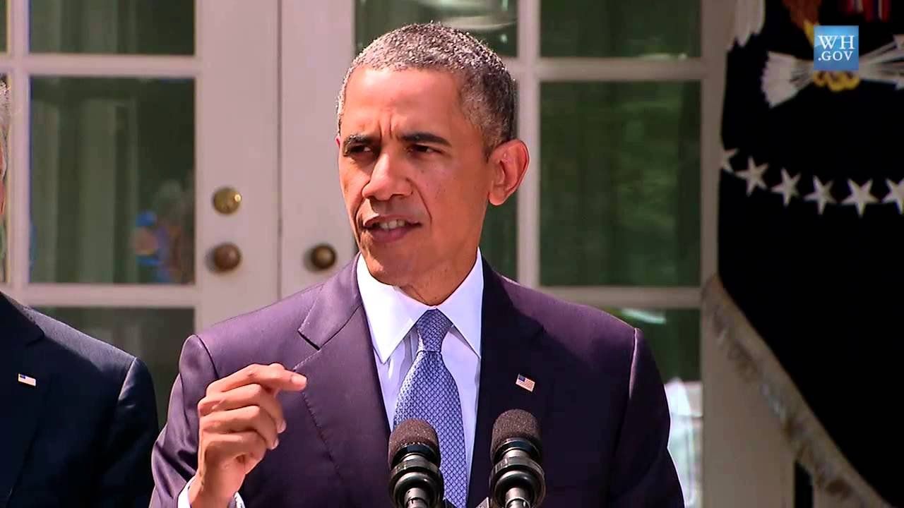 President Obama’s Rose Garden statement on Syria