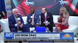 The American Sunrise crew visited with event organizer Matt Schlapp at CPAC 2023