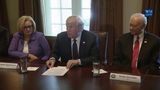 President Trump Participates in a Meeting with the Senate Finance Committee