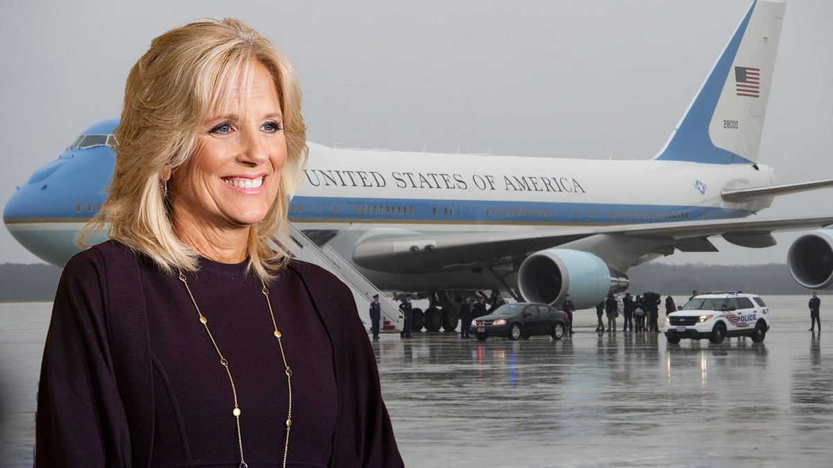 JET-SETTING JILL LIKES BEING FIRST LADY