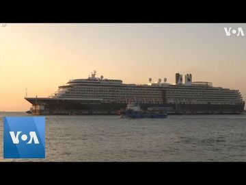 Cruise Ship Stranded Over Coronavirus Fear Docks in Cambodia