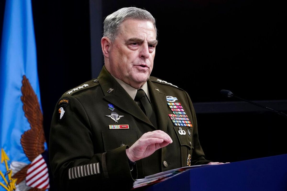 White House Defends Top General Who Voiced Trump Concerns