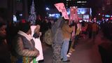 Second night of chokehold case protests