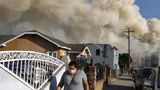 California Gov Newsom declares state of emergency as LA warehouse fire continues to burn, spew smoke