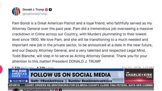 BREAKING NEWS: PAM BONDI HAS BEEN FIRED