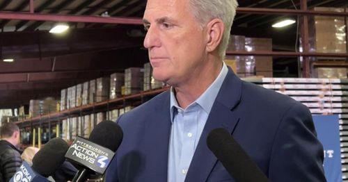 Mano a mano: House GOP leader challenges Biden to primetime debate but says he'll 'probably hide'