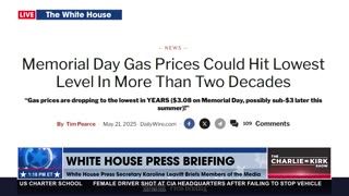"GAS PRICES HIT LOWEST LEVEL IN MORE THAN TWO DECADES"
