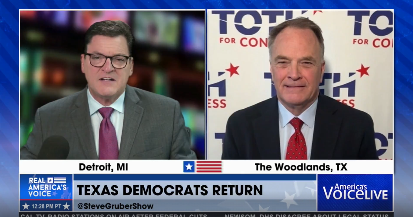 REP. TOTH: TEXAS WON’T PLAY NICE WHILE DEMS RIG MAPS