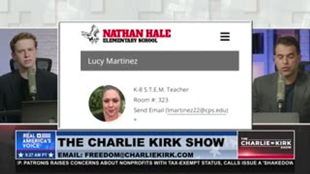 VIDEO: ELEMENTARY TEACHER GESTURES ACT OF VIOLENCE FROM KIRK ASSASSINATION