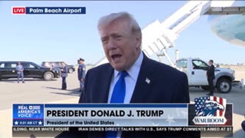 POTUS ON WHO WILL BE IN CHARGE OF STRAIT OF HORMUZ