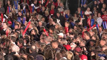 Mitt Romney Campaigns In Leesburg