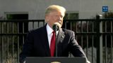 President Trump and The First Lady Participate in a 9/11 Observance at the Pentagon