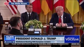 ZELENSKYY WANTS PRESIDENT TRUMP TO BE PRESENT FOR TRILATERAL MEETING