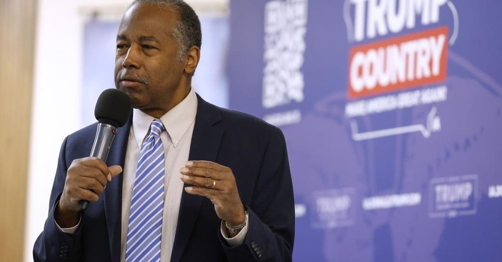 Trump says he will award Presidential Medal of Freedom to Ben Carson
