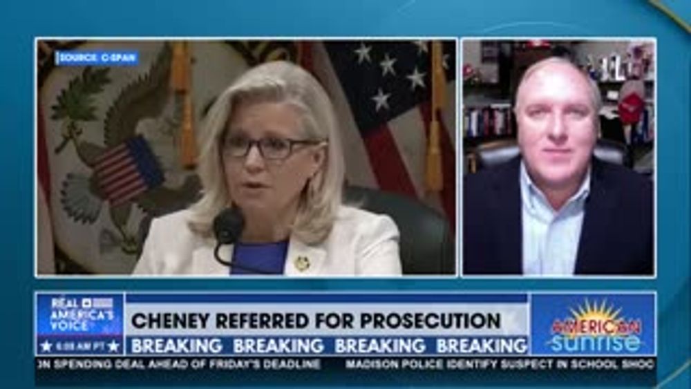 BREAKING: CHENEY REFERRED FOR PROSECUTION