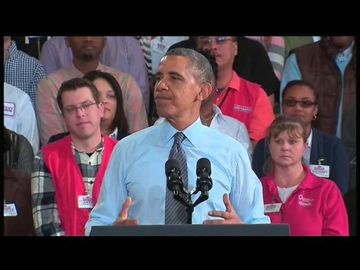 Obama on minimum wage: Give America a raise