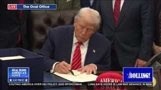 TRUMP SIGNS CONSOLIDATED APPROPRIATIONS ACT