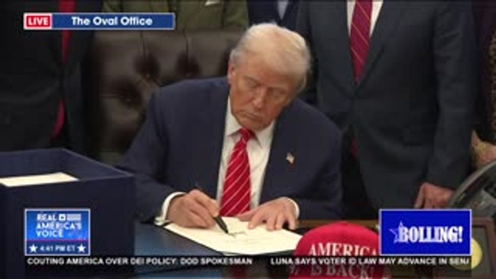 TRUMP SIGNS CONSOLIDATED APPROPRIATIONS ACT