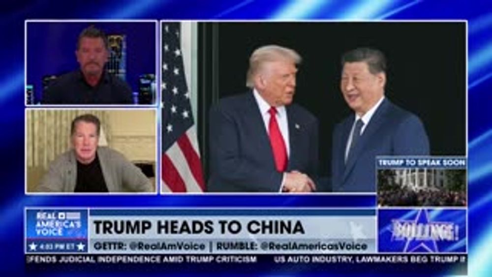 TRUMP HEADS TO CHINA