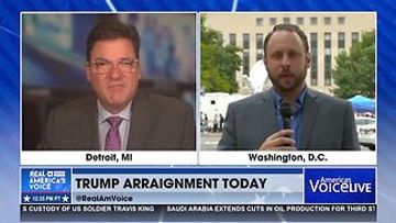 President Trump Arrives at D.C. Courthouse for Arraignment